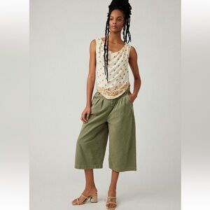 Free People Silas Cowl Neck Top